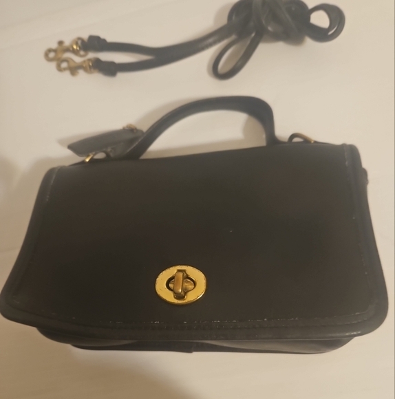 Vintage Coach Casino Bag 9924 Black - Picture 7 of 15